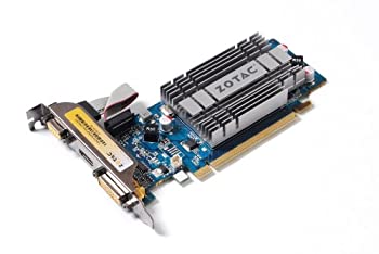 【中古】 ZOTAC nVidia GeForce 210 Synergy 512 MB DDR3 VGA/DVI/HDMI ロープロファイルPCI-Express ビデオカード ZT-20309-10L