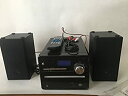 【中古-非常に良い】 DIGITAL SONIC CD MP3 ミニコンポ ブラック DSCD-M7 (BK)