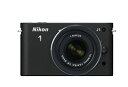 【中古】 Nikon ニコン ミラーレス一眼カメラ Nikon ニコン 1 (ワン) J1 (ジェイワン) 標準ズームレンズキット ブラックN1 J1HLK BK(2)