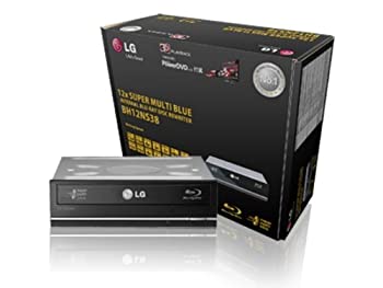 【中古】 LG Electronics 5インチベイ内蔵用 ブルーレイドライブ 12倍速書込対応 SATA接続 ブラック BH12NS38 BOX