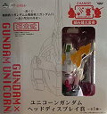 【中古】 一番くじ 機動戦士ガンダム＆機動戦士ガンダムUC 〜赤い彗星の再来〜 ユニコーンガンダムヘッドディスプレイ賞