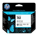 【中古】 CH647A 純正 HP761 プリントヘッド グレー ダークグレー 2色パック