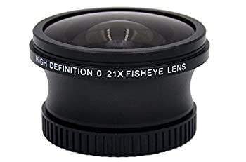 ygpzyÁz 0.16X Fish - EyeY (30mm) for Canon VIXIA HF r16