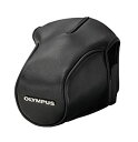 【中古】 OLYMPUS オリンパス 一眼カメラケース 本革 ブラック CS-36FBC