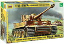 【未使用】【中古】 ズベズタ 1/35 ドイツ重戦車 タイガーI 初期型 プラモデル