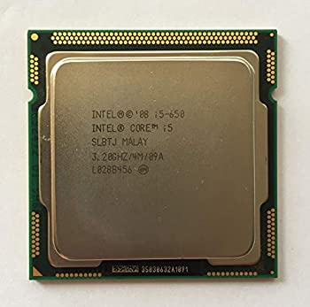 【中古】 intel BX80616I5650 SLBLK Core i5-650 4M キャッシュ 3.20 GHz CPU プロセッサー