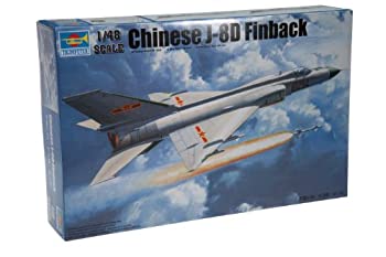 【未使用】【中古】 トランペッター 1/48 中国空軍 J-8IID 戦闘機 フィンバック 改修型 プラモデル