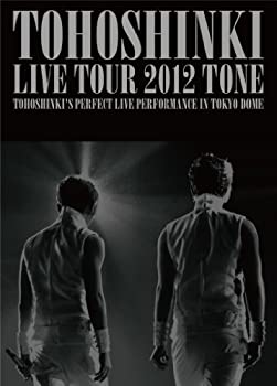 【未使用】【中古】 東方神起 LIVE TOUR 2012 ~TONE~ (3枚組DVD) (初回限定生産) 特典ミニポスター無