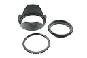 【中古】 ZEROPORT JAPAN 花形レンズフード 52mm 反転収納OK ねじ込み式 各レンズメーカー対応 ZPJGREENhanten52