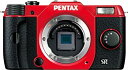 【中古】 PENTAX ミラーレス一眼 Q10 ボディ レッド Q10 BODY RED 12186