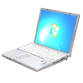 【中古】 パナソニック(Panasonic) ノートパソコン Panasonic レッツノート CF-W7 Core2Duo-1.06GHz 2GB 80GB DVDスーパーマルチ XP搭載