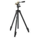 【未使用】【中古】 Velbon ビデオ用三脚 DV-538 3段 レバーロック 脚径26mm 中型 フリュード雲台 スライド式クイックシュー対応 アルミ脚 4...
