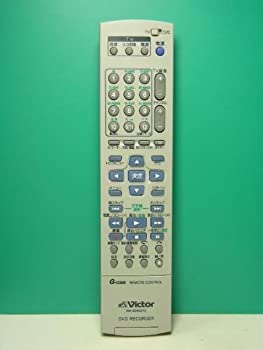 【中古-非常に良い】 JVC KENWOOD ケンウッド Victor ビクター DVDレコーダーリモコン RM-SDR007D