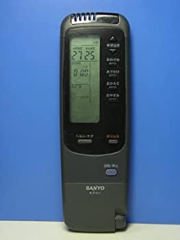 【中古-非常に良い】 SANYO 三洋電機 エアコンリモコン RCS-VR2B (K) 【中古-非常に良い】 SANYO 三洋電機 エアコンリモコン RCS-VR2B (K)