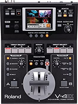 【中古】 Roland ローランド 4チャンネルビデオミキサー V-4EX