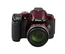 【中古】 Nikon ニコン デジタルカメラ COOLPIX P520 光学42倍ズーム バリアングル液晶 レッド P520RD