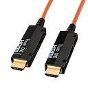 【中古-非常に良い】 サンワサプライ 光ファイバHDMIケーブル 10m KM-HD20-FB10