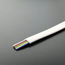 【中古-非常に良い】 タローズ TARO'S モジュラーケーブル(巻線) 2.4mm厚 6極6芯(6P6C) ホワイト 300m 箱入 CMJ-300WH6