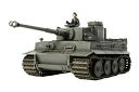 【未使用】【中古】 タミヤ 1/25 デラックス戦車シリーズ No.11 ドイツ陸軍戦車 タイガーI型 (ディスプレイ) 30611