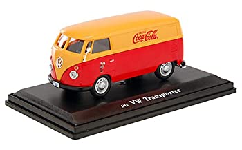 【中古】 Coca-Cola Collectibles 1/43 VW カーゴ バン 1962 レッド&イエロー 完成品