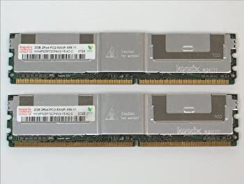 【中古】 SKハイニックス PC2-5300F FB-DIMM 2GBx2枚セット 合計4GB 【中古】