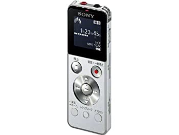 【中古】 SONY ステレオICレコーダー FMチューナー付 8GB シルバー ICD-UX544F S