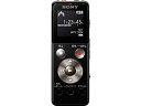 【中古】 SONY ステレオICレコーダー FMチューナー付 8GB ブラック ICD-UX544F B