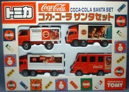 【未使用】【中古】 トミカ コカ・コーラ サンタセット COCA/COLA SANTA SET ギフト4台セット