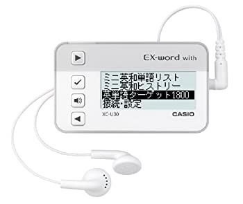 【未使用】【中古】 CASIO カシオ EX-word デジタル単語帳 中学生 XC-U30