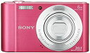 【中古】 ソニー SONY デジタルカメラ Cyber-shot W810 光学6倍 ピンク DSC-W810-P