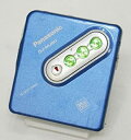 【中古】 Panasonic パナソニック SJ-MJ80-A ブルー ポータブルMDプレーヤー MD再生専用機 MDウォークマン