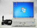 【中古】 Panasonic パナソニック Let's note R9 (CF-R9KWDCPS) i7 640UM (1.2GHz) メモリー2GB HDD250GB 64Win7 軽量 有(2)