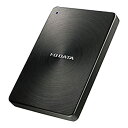 【中古】 アイ・オー・データ HDD ポータブルハードディスク 2TB USB3.0対応 全面アルミボディ 日本製 HDPX-UTA2.0K
