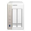 【中古-非常に良い】 QNAP (キューナップ) TurboNAS デュアルコアCPU 1GBメモリ 2ベイ 多機能NASキット TS-251