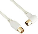 【未使用】【中古】 OHM デジタルTVケーブル S2.5C-FBL I-Lプラグ 2m ANT-C0012D