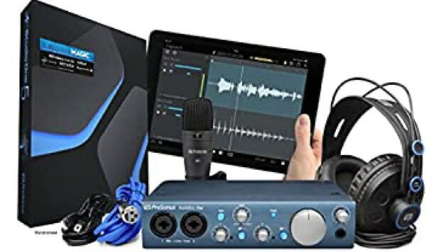 【中古】 PreSonus Audiobox iTwo Studio USB/iPad hardware/software recording kit by PreSonus