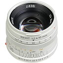 【中古】 KIPON 単焦点レンズ IBERIT (イベリット) ?35mm f 2.4レンズfor LEICA ライカMマウント Frosted Silver (つや消し シルバー)(2)