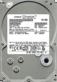 【中古】 HITACHI 日立 hua721010kla330?P/N 0?F10402?MLC ba2772?1tb