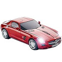 【中古-非常に良い】 クリックカーマウス 無線マウス Mercedes SLS AMG サファイアレッド゛ 660257