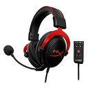 【メーカー名】キングストンテクノロジー【メーカー型番】KHX-HSCP-RD【ブランド名】ハイパーエックス HyperX 掲載画像は全てイメージです。実際の商品とは色味等異なる場合がございますのでご了承ください。【 ご注文からお届けまで 】・ご注文　：ご注文は24時間受け付けております。・注文確認：当店より注文確認メールを送信いたします。・入金確認：ご決済の承認が完了した翌日よりお届けまで2〜7営業日前後となります。　※海外在庫品の場合は2〜4週間程度かかる場合がございます。　※納期に変更が生じた際は別途メールにてご確認メールをお送りさせて頂きます。　※お急ぎの場合は事前にお問い合わせください。・商品発送：出荷後に配送業者と追跡番号等をメールにてご案内致します。　※離島、北海道、九州、沖縄は遅れる場合がございます。予めご了承下さい。　※ご注文後、当店よりご注文内容についてご確認のメールをする場合がございます。期日までにご返信が無い場合キャンセルとさせて頂く場合がございますので予めご了承下さい。【 在庫切れについて 】他モールとの併売品の為、在庫反映が遅れてしまう場合がございます。完売の際はメールにてご連絡させて頂きますのでご了承ください。【 初期不良のご対応について 】・商品が到着致しましたらなるべくお早めに商品のご確認をお願いいたします。・当店では初期不良があった場合に限り、商品到着から7日間はご返品及びご交換を承ります。初期不良の場合はご購入履歴の「ショップへ問い合わせ」より不具合の内容をご連絡ください。・代替品がある場合はご交換にて対応させていただきますが、代替品のご用意ができない場合はご返品及びご注文キャンセル（ご返金）とさせて頂きますので予めご了承ください。【 中古品ついて 】中古品のため画像の通りではございません。また、中古という特性上、使用や動作に影響の無い程度の使用感、経年劣化、キズや汚れ等がある場合がございますのでご了承の上お買い求めくださいませ。◆ 付属品について商品タイトルに記載がない場合がありますので、ご不明な場合はメッセージにてお問い合わせください。商品名に『付属』『特典』『○○付き』等の記載があっても特典など付属品が無い場合もございます。ダウンロードコードは付属していても使用及び保証はできません。中古品につきましては基本的に動作に必要な付属品はございますが、説明書・外箱・ドライバーインストール用のCD-ROM等は付属しておりません。◆ ゲームソフトのご注意点・商品名に「輸入版 / 海外版 / IMPORT」と記載されている海外版ゲームソフトの一部は日本版のゲーム機では動作しません。お持ちのゲーム機のバージョンなど対応可否をお調べの上、動作の有無をご確認ください。尚、輸入版ゲームについてはメーカーサポートの対象外となります。◆ DVD・Blu-rayのご注意点・商品名に「輸入版 / 海外版 / IMPORT」と記載されている海外版DVD・Blu-rayにつきましては映像方式の違いの為、一般的な国内向けプレイヤーにて再生できません。ご覧になる際はディスクの「リージョンコード」と「映像方式(DVDのみ)」に再生機器側が対応している必要があります。パソコンでは映像方式は関係ないため、リージョンコードさえ合致していれば映像方式を気にすることなく視聴可能です。・商品名に「レンタル落ち 」と記載されている商品につきましてはディスクやジャケットに管理シール（値札・セキュリティータグ・バーコード等含みます）が貼付されています。ディスクの再生に支障の無い程度の傷やジャケットに傷み（色褪せ・破れ・汚れ・濡れ痕等）が見られる場合があります。予めご了承ください。◆ トレーディングカードのご注意点トレーディングカードはプレイ用です。中古買取り品の為、細かなキズ・白欠け・多少の使用感がございますのでご了承下さいませ。再録などで型番が違う場合がございます。違った場合でも事前連絡等は致しておりませんので、型番を気にされる方はご遠慮ください。