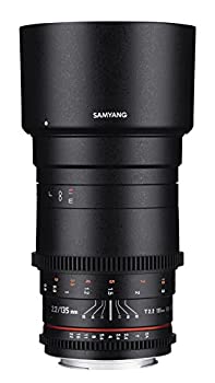  Samyang SYDS135M-N VDSLR II 135mm f 2.2-22 望遠プライムレンズ Nikon Fマウントデジタル一眼レフカメラ用