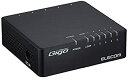 【中古-非常に良い】 エレコム スイッチングハブ ギガビット 5ポート AC電源 EHC-G05PA-B-K