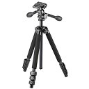 【中古-非常に良い】 Velbon カーボン三脚 Geo Carmagne E545M II 4段 レバーロック 脚径25mm 中型 3Way雲台 クイックシュ...
