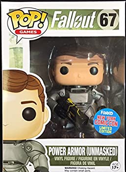 【未使用】【中古】 Funko - Figurine Fallout - Power Armour Unmasked NYCC 2015 Pop 10cm - 0849803065263