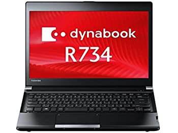 【中古】 ノートパソコン 東芝 dynabook R734 K PR734KAA1R7AD71 Core i5 4300M 2.60GHz 4GB 320GB DVDSマルチ