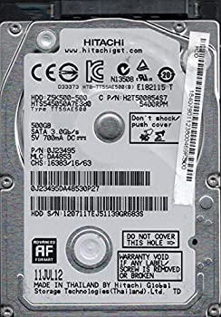 【中古-非常に良い】 HTS545050A7E380 MLC DA4853 P/N 0J23495 タイ 500GB 日立