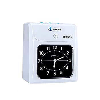 【中古-非常に良い】 TOKAIZ タイムレコーダー 本体 6欄印字可能 両面印字モデル タイムカード50枚付き TR-001s
