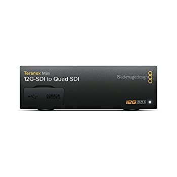 【中古】 Blackmagic design Teranex Mini - 12G-SDI to Quad SDI ブラック