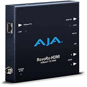 【メーカー名】AJA【メーカー型番】ROVORX-HDMI【ブランド名】AJA掲載画像は全てイメージです。実際の商品とは色味等異なる場合がございますのでご了承ください。【 ご注文からお届けまで 】・ご注文　：ご注文は24時間受け付けております。・注文確認：当店より注文確認メールを送信いたします。・入金確認：ご決済の承認が完了した翌日よりお届けまで2〜7営業日前後となります。　※海外在庫品の場合は2〜4週間程度かかる場合がございます。　※納期に変更が生じた際は別途メールにてご確認メールをお送りさせて頂きます。　※お急ぎの場合は事前にお問い合わせください。・商品発送：出荷後に配送業者と追跡番号等をメールにてご案内致します。　※離島、北海道、九州、沖縄は遅れる場合がございます。予めご了承下さい。　※ご注文後、当店よりご注文内容についてご確認のメールをする場合がございます。期日までにご返信が無い場合キャンセルとさせて頂く場合がございますので予めご了承下さい。【 在庫切れについて 】他モールとの併売品の為、在庫反映が遅れてしまう場合がございます。完売の際はメールにてご連絡させて頂きますのでご了承ください。【 初期不良のご対応について 】・商品が到着致しましたらなるべくお早めに商品のご確認をお願いいたします。・当店では初期不良があった場合に限り、商品到着から7日間はご返品及びご交換を承ります。初期不良の場合はご購入履歴の「ショップへ問い合わせ」より不具合の内容をご連絡ください。・代替品がある場合はご交換にて対応させていただきますが、代替品のご用意ができない場合はご返品及びご注文キャンセル（ご返金）とさせて頂きますので予めご了承ください。【 中古品ついて 】中古品のため画像の通りではございません。また、中古という特性上、使用や動作に影響の無い程度の使用感、経年劣化、キズや汚れ等がある場合がございますのでご了承の上お買い求めくださいませ。◆ 付属品について商品タイトルに記載がない場合がありますので、ご不明な場合はメッセージにてお問い合わせください。商品名に『付属』『特典』『○○付き』等の記載があっても特典など付属品が無い場合もございます。ダウンロードコードは付属していても使用及び保証はできません。中古品につきましては基本的に動作に必要な付属品はございますが、説明書・外箱・ドライバーインストール用のCD-ROM等は付属しておりません。◆ ゲームソフトのご注意点・商品名に「輸入版 / 海外版 / IMPORT」と記載されている海外版ゲームソフトの一部は日本版のゲーム機では動作しません。お持ちのゲーム機のバージョンなど対応可否をお調べの上、動作の有無をご確認ください。尚、輸入版ゲームについてはメーカーサポートの対象外となります。◆ DVD・Blu-rayのご注意点・商品名に「輸入版 / 海外版 / IMPORT」と記載されている海外版DVD・Blu-rayにつきましては映像方式の違いの為、一般的な国内向けプレイヤーにて再生できません。ご覧になる際はディスクの「リージョンコード」と「映像方式(DVDのみ)」に再生機器側が対応している必要があります。パソコンでは映像方式は関係ないため、リージョンコードさえ合致していれば映像方式を気にすることなく視聴可能です。・商品名に「レンタル落ち 」と記載されている商品につきましてはディスクやジャケットに管理シール（値札・セキュリティータグ・バーコード等含みます）が貼付されています。ディスクの再生に支障の無い程度の傷やジャケットに傷み（色褪せ・破れ・汚れ・濡れ痕等）が見られる場合があります。予めご了承ください。◆ トレーディングカードのご注意点トレーディングカードはプレイ用です。中古買取り品の為、細かなキズ・白欠け・多少の使用感がございますのでご了承下さいませ。再録などで型番が違う場合がございます。違った場合でも事前連絡等は致しておりませんので、型番を気にされる方はご遠慮ください。