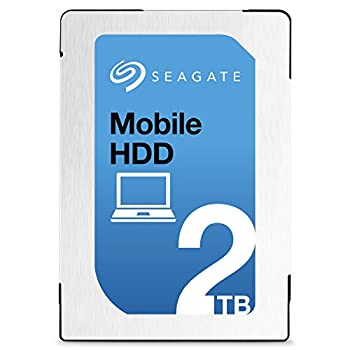 【中古】 Seagate シーゲイト 内蔵ハードディスク Mobile HDD 2TB ( 2.5 インチ / SATA 6Gb/s / 5400rpm / 128MB / ) 正規輸入品 ST2000LM007